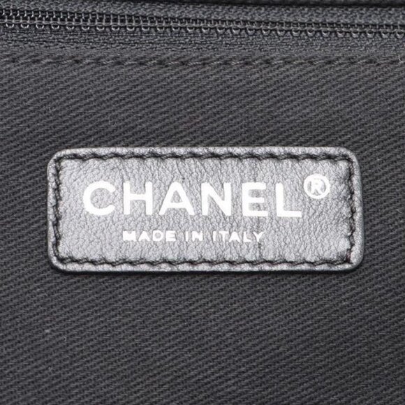 CHANEL CC Quilted Nylon Luggage Carry-on Trolley Wheels Travel Bag Baggage Tote - Picture 14 of 16